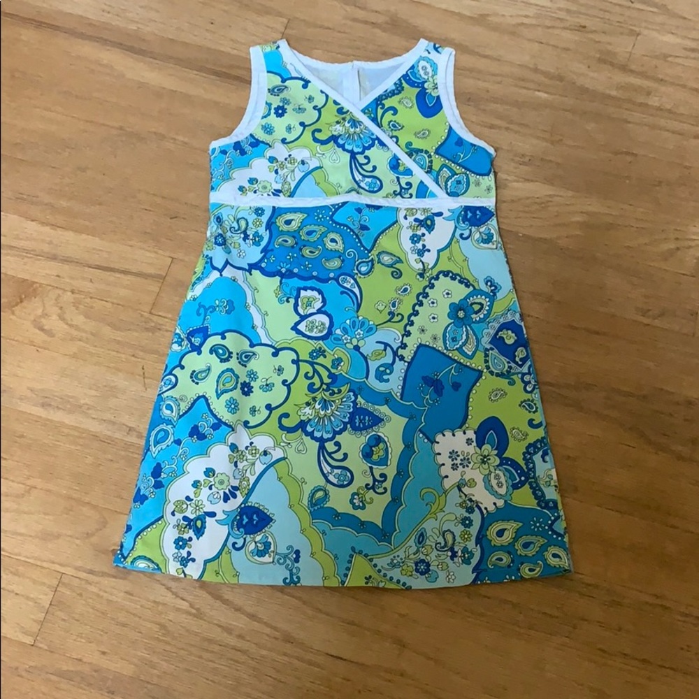 Paisley Print Dress